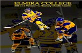 2011-2012 Women's Hockey Media Guide · Elmira College Information Location: One Park Place Elmira, New York 14901 (607) 735-1800 Founded: 1855 Enrollment: 1,200 Colors: Purple and