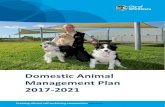 Domestic Animal Management Plan · Under Section 68A of the Domestic Animals Act, every Council must prepare a domestic animal management plan, as follows: 68ACouncils to prepare
