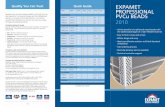 Quality You Can Trust Quick Guide EXPAMET PROFESSIONAL ... Profess… · Thin Coat Angle Bead T L The Render Stop (or Bell Cast bead) forms and protects the lower edge of external