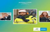 WE MAKE IT WORK ––– BILFINGER SE ANNUAL ... operation implement energy-saving and value-optimizing real-estate projects. We manage facilities of all kinds and provide consultancy