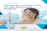Mercer - BRINGING STRUCTURE TO AN EVOLVING …...Mobility Workforce Planning & Analytics Pay Equity Mercer IPE provides a consistent methodology for evaluating your organization’s