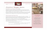 Junior High Jazz - Germantown Elementary School...textual analysis skills. 8th Language Arts: We will continue to work on expository writing skills by incorporating source information