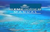 M A N U A L - Great Barrier Reef Marine Park EMC Online Manua… · GREAT BARRIER REEF MARINE PARK AUTHORITY (GBMRPA) ENVIRONMENTAL MANAGEMENT CHARGE (EMC) The Great Barrier Reef