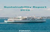 Sustainability Report 2019 · 2020-06-09 · events, education and the business community. Statistics 2019 Number of vessels 5 Number of employees 630 Number of sailings 49 243 Number