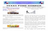 TEXAS POND HONKER - Texas - Blue Goose TX · TEXAS POND HONKER May 2017 Character, Charity, Fellowship DFW TEXAS POND DATE: Monday, May 8, 2017 TIME: 5:30 p.m. PLACE: On the Border