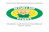 Orchard Hill Elementary School€¦ · Orchard Hill Elementary School is home to students in preschool through second grade. ... (Pre-School Autism) Pupil Services Heather Geniton