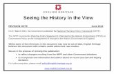 Seeing the History in the view€¦ · London (Mayor of London 2004), introduced the concept of view management plans to manage London’s designated views (Policy 4B.16). In 2007