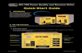 SEL-735 Power Quality and Revenue Meter · please refer to the SEL-735 Metering Accessories flyer, found at . Mount the SEL-735 using one of the following options: D. Power Supply