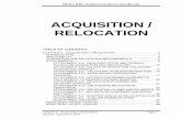 ACQUISITION / RELOCATION - Chptr_05 Acquisition - Relocation.pdfinvoluntary acquisitions under the URA before acquiring property for publicly-funded projects. Wisconsin Statutes define