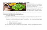 4EasyStepstoHerbGardeningwithKids · If!this!is!your!firsttime!herb!gardening!with!kids,!stick!to!things!thatare!easy!to!grow.!In!addition!to! the!kitchen!herbs,!many!other!herbs!are!easy!to!grow!and