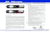 Features - Mircom...Dimensions L-13½” X H-4½” X D-2 ¼” Max. Net Weight MIX-DH3000 / MIX-DH3100 2 lbs. MIX-DH3000R / MIX-DH3100R 2¼ lbs. Radioactive Element For MIX-DH3000/MIX-DH3000R