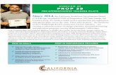 O VER VIEW OF PROP 39...Partnering with local Building Trades Councils (BTCs) and the state-certified apprenticeship community, Prop 39 programs bring together community, education