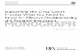 Supporting the Drug Court Process: What You Need To Know ... · Los Angeles (CA) Drug Court* Robert Mimura, Executive Director, Los Angeles (CA) Criminal Justice Coordi-nation Committee