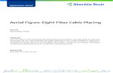 Aerial Figure-Eight Fiber Cable Placing - STL · Aerial cable placement of figure-eight cable is characterized by placing cables onto rollers (cable blocks) supported by poles or