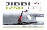 JIBBI 1250 LTH - ommelift.de · Arctic lubricant for cold climate Lithiumbatterie 300Ah-48V Extras - On Demand Seilwinde-kit 200 kg Funkfernbedienung Arktisches Schmiermittel fur