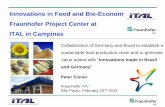 Innovations in Food and Bio-Economy Fraunhofer Project Center …az545403.vo.msecnd.net/uploads/2016/02/apresentacao... · 2016-02-26 · Sugar cane 1,877,105,112 4.7*1014 179 8.
