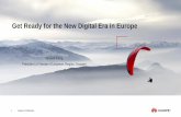 Get Ready for the New Digital Era in Europe · 2018-12-03 · ICT talent Digital skills Digital mindset 5,000 10,000 5,000,000 Top ICT talent across Europe supported by Seeds for