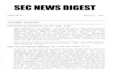 SEC NEWS DIGEST · 2008-04-30 · SEC NEWS DIGEST Issue 98-47 March 11, 1998 ENFORCEMENT PROCEEDINGS ADMINISTRATIVE PROCEEDINGS AGAINST JERRY STONE The Commission, by consent, entered