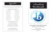 Appreciation International The IB Senior Class of 2017 ... · 2016-2017 IB FACULTY Sergio London Will Matthews Fred Mueller Jennifer Phillips Don Place James Rosin ... Presentation