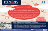 LEARN about JAPAN in JAPAN, and with JAPANESE STUDENTS. · Students who have su˚cient command of Japanese (Japanese Language Course Level-5 or above, or JLPT N2 or above) may be