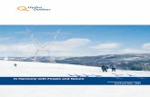 In Harmony with People and Nature · Hydro-Québec is also the largest buyer of wind power in Canada. It is committed to supporting the development of Québec’s wind potential through