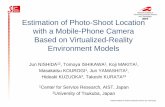 Estimation of Photo-Shoot Location with a Mobile seam.pj.aist.go.jp/papers/distribution/2011/KJMR2011...