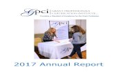 2017 Annual Report - GPCI...GPCI Annual Report 2017 5 February 2018 The President’s Award The President’s Award recognizes an individual, agency, or group that has provided specific