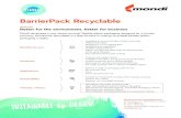 BarrierPack Recyclable 2019 E · economy. BarrierPack Recyclable is a leap forward in making recyclable flexible plastic packaging a reality. BarrierPack Recyclable Sustainable by