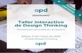 Taller interactivo de Design Thinking...2020/01/03  · EXPERTO FRANC PONTI Franc Ponti es Doctor en Economía y Empresa por la Universitat de Vic (UVic), Licenciado en Humanidades