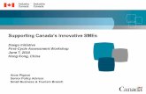 Supporting Canada’s Innovative SMEsapec-smeic.org/_file/daegu/5-1 Canada.CANADA Daegu Assessment.… · Pharmatrust, Toronto, ON 14 • Financial contributions to firms to develop