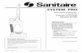 Vacuum Cleaner Ownerʼs Guide Model S780 · 2015-06-19 · Vacuum Cleaner Household Type Ownerʼs Guide Model S780 IMPORTANT Do not return this product to the store. ... rotate handle