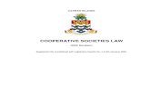 Cooperative Societies Law - cima.ky · Section 3 Cooperative Societies Law (2020 Revision) Page 8 Revised as at 31st December, 2019 c (c) the use and control of the members’ savings