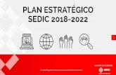 Plan Estratégico de SEDIC 2018 - 2022 · marketing online y social media apóstrofe conferencias apóstrofe formación estrategia RSC gestión de entrevistas eventos producción
