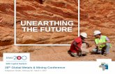 UNEARTHING THE FUTUREs2.q4cdn.com/...presentations/2017/BMO-Presentation... · 26th Global Metals & Mining Conference Hollywood, Florida | February 26 - March 1, 2017. 2 FORWARD-LOOKING