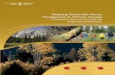 Adapting Sustainable Forest Management to Climate Change · 2014-03-06 · Adapting Sustainable Forest Management to Climate Change: A Systematic Approach for Exploring Organizational