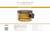 MARRON GLACÉ - Exportou · 2018-05-02 · Cuevas présente une gamme orientée vers les besoins particuliers du réseau HORECA, qui inclus des Châtaignes congelées, garnitures