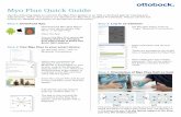 17736 Myo Plus Quick Guide - Ottobock€¦ · - During the blue phase, the limb should be relaxed - During the red phase, the limb should be creating the desired motion (except in