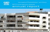 occupied Palestinian territory 2015 emergency appeal · 2015 oPt emergency appeal annual report for the reporting period, 01 January – 31 December 2015