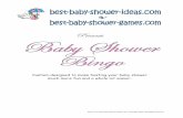 Best Baby Shower Games - Ebook - Bingo...It’s a Girl It’s a Boy Baby Gifts Nursing Bra Swollen Ankles First Words Natural Childbirth Epidural Mary Had a Little Lamb Jack & Jill