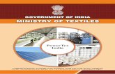 MINISTRY OF TEXTILES... · Societies, Private Entrepreneurs, NGO’s working for Powerloom Sector. l SPV has to provide Bank Guarantee to the extent of 25% of Govt. of India share.