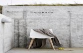 AT ANDERSEN, WE BELIEVE IN CURIOSITY, INNO · 2019-01-15 · at andersen, we believe in curiosity, inno - vation and talent. with passion, we design contemporary furniture and interiors