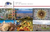 EASD 2019 16th - th20 September | Barcelona€¦ · The 22-square-metre rooms of the Catalonia Barcelona Plaza Hotel combine comfort and versatile spaces to create an accommodation