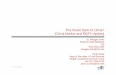 Th R t B k t Chi ?The Route Back to China? (China Market ... · Country Head, Securities & Fund Services, China Kevin joined Citi in August 2011 as Managing Director and Securities