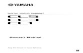 CL5/CL3/CL1 Owner’s Manual - Yamaha Corporation · 2019-07-10 · Model Name : CL5/CL3/CL1 This device complies with Part 15 of the FCC Rules. Operation is subject to the following