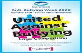 Anti-Bullying Week 2020 - caretech-uk.com/media/Files/C/... · Well, look no further! CareTech are running a fantastic Logo Design competition for our Children and Young People in