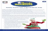 Holiday Season with a Special Needs Child · 2018-12-11 · #555 Holiday Season with a Special Needs Child By Summer Stanley The lights, music, parades, and parties of the holiday