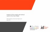 Analysis of the creative and cultural sector in the City ... · Cultural and Creative Sector in Ryde 7 Economic Overview – •2017/18 If Cultural and Creative Industries was a ‘sector’