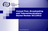 Annual Post, Broadcasting and … 12 Annual post and...last four years and today there are twice as many mobile-broadband as fixed broadband subscriptions. Of 1.8 billion households