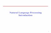 Natural Language Processing Introductiontwiki.di.uniroma1.it/pub/NLP/WebHome/introPV.pdf · Natural Language Processing • “NLP is the branch of computer science focused on developing