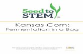 Kansas Corn - kscorn.com · TFermentation is an anaerobic process (without oxygen), carried out by yeast, bacteria, and even muscle cells. This is an alternative pathway for organisms